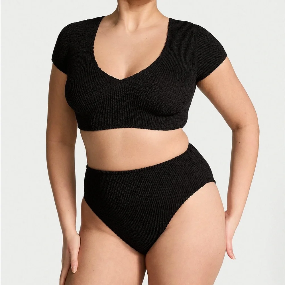 Victoria's Secret Black Bikini Bottom - Picture 3 of 11